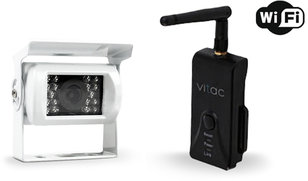 Caméra de recul infrarouge 1/4 CCD PHONOCAR VM269 pour bus